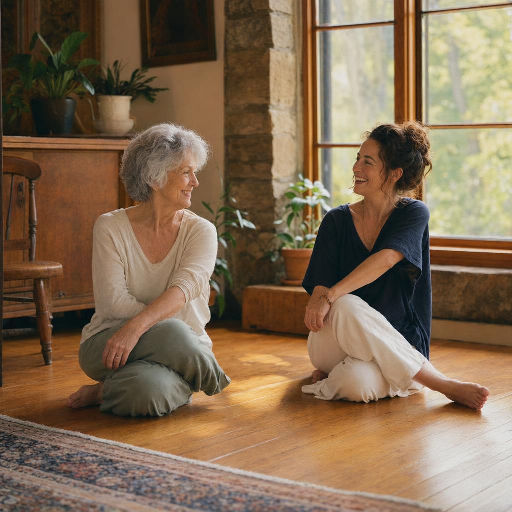 Care team beginning service in a client's home